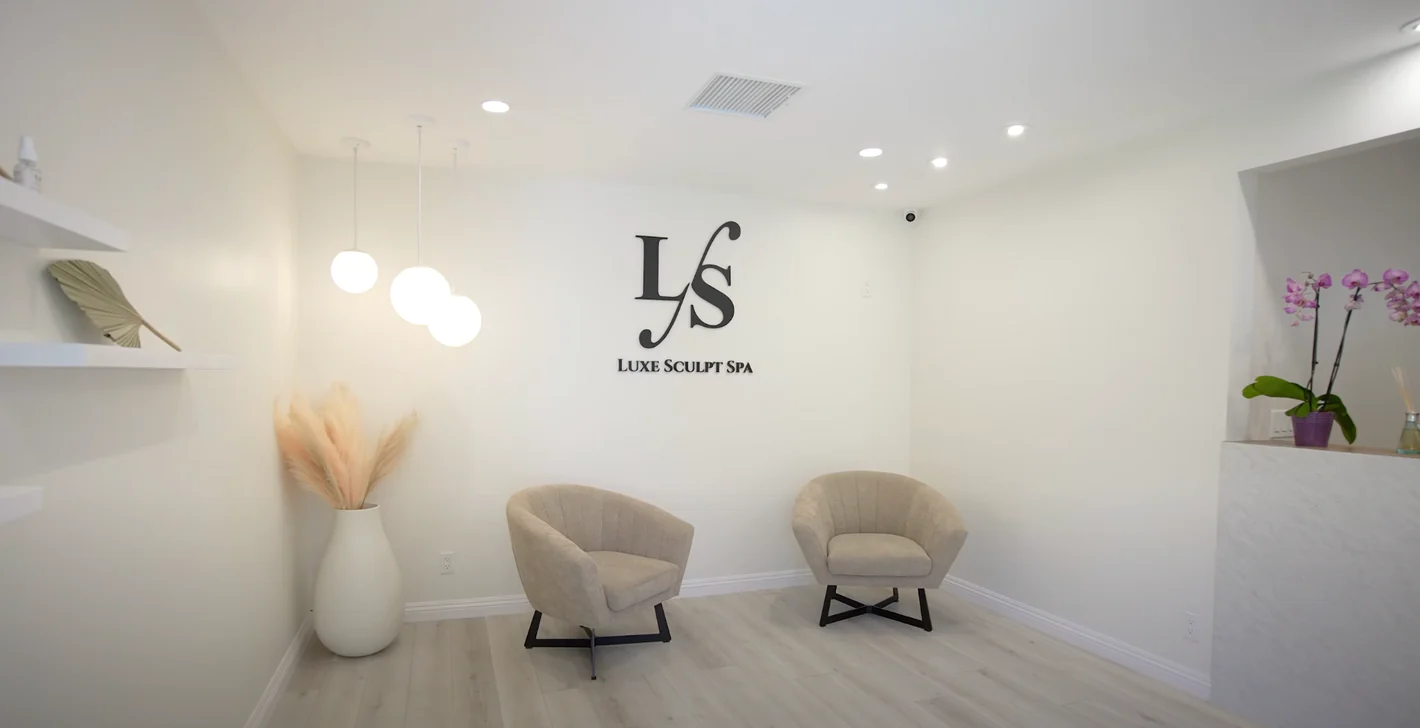 Inside Luxe Sculpt Spa in Newport Beach